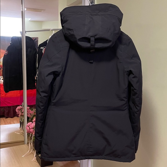 Canada Goose Rideau Parka Jacket-Navy Blue - Picture 5 of 17